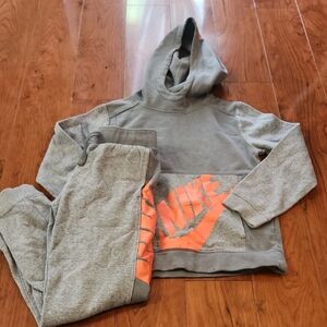 Nike Gray Standard Fit Hoodie